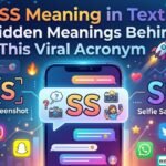 SS meaning in text displayed on smartphone chat screen with viral social media acronym examples