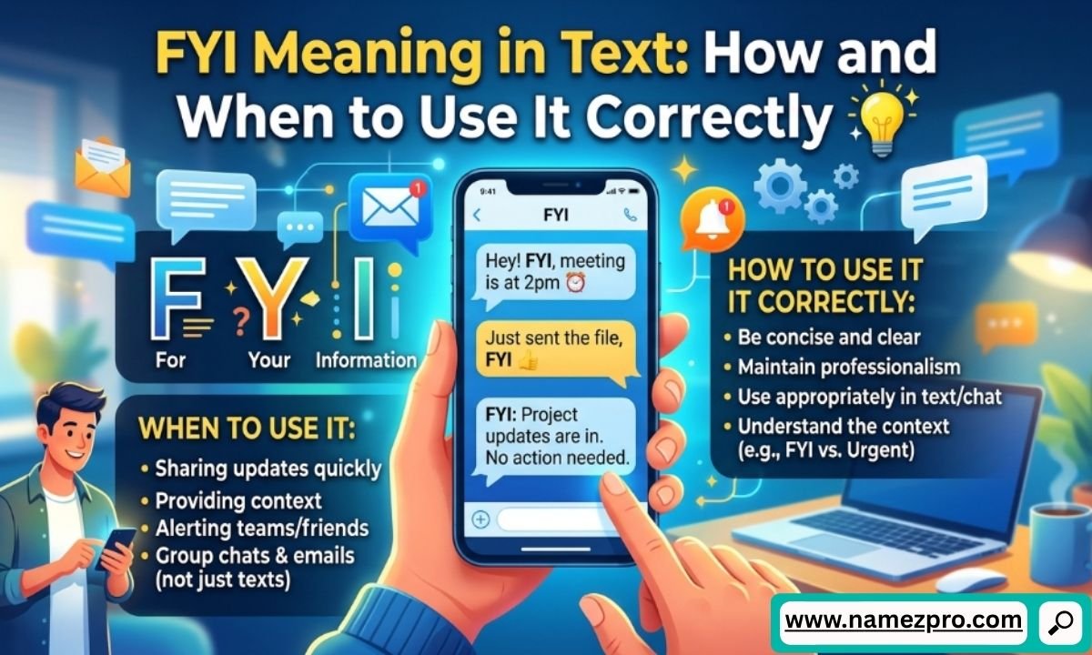 FYI Meaning in Text: How and When to Use It Correctly 💡